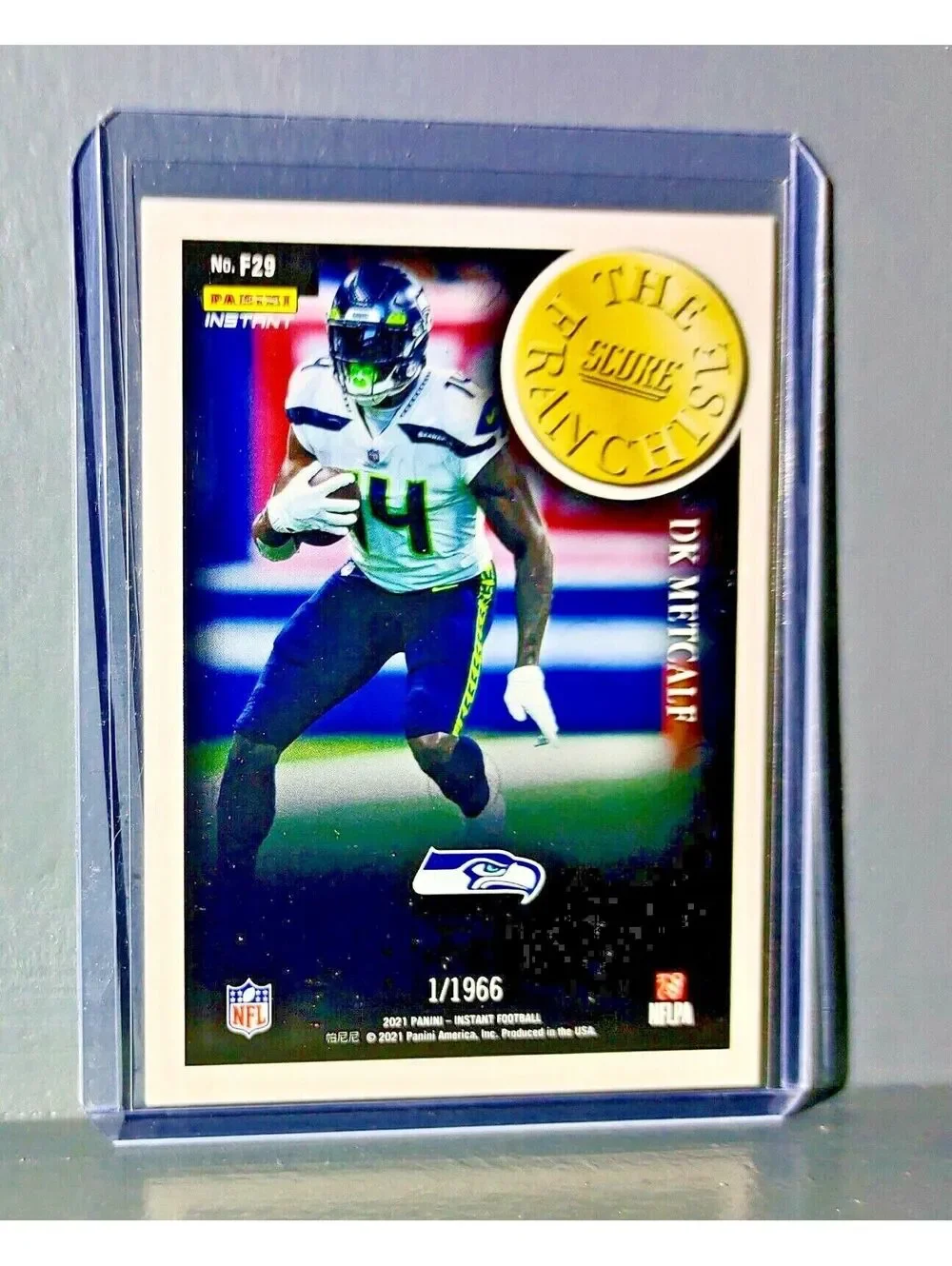 DK Metcalf 2021 Panini NFL Score The Franchise #29 Card 1/1966